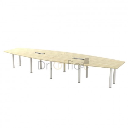 M-BBC48/30 BOAT SHAPE CONFERENCE TABLE 