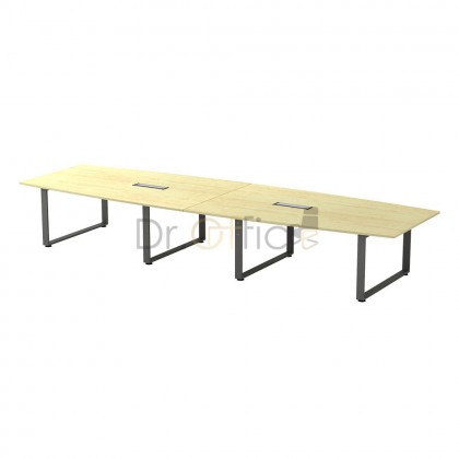M-SQBB48 BOAT SHAPE CONFERENCE TABLE