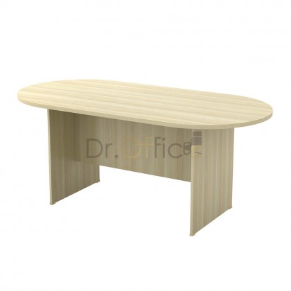M-EXO18/24 WOODEN OVAL CONFERENCE TABLE