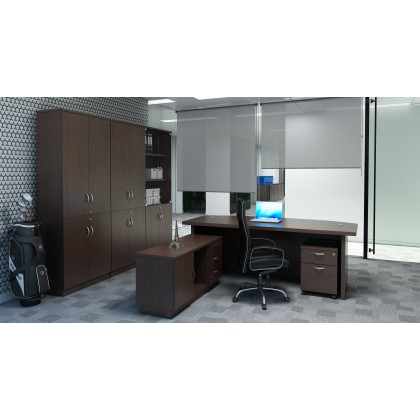 M-QX2100 WOODEN DIRECTOR TABLE  SIDE CABINET AND DRAWER61