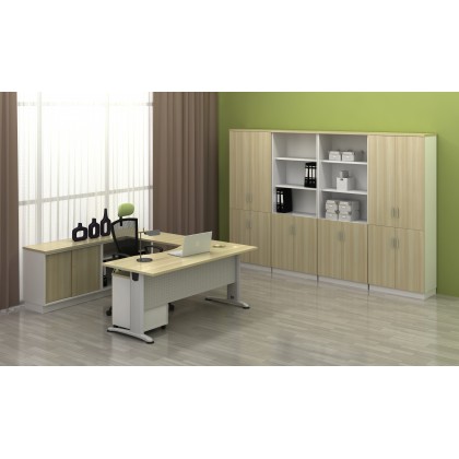 M-BMB11TS EXECUTIVE  TABLE C/W CABINET