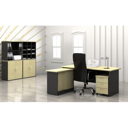 M-GMB180ATS EXECUTIVE  TABLE C/W CABINET