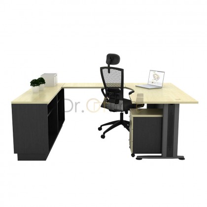 M-TMB11TS EXECUTIVE  TABLE C/W CABINET