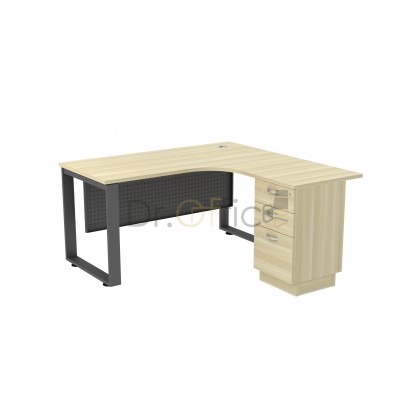 M-SQML-3D L-SHAPE TABLE