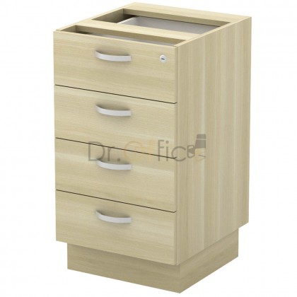 M-Q-YHP4 FIXED PEDESTAL 4 DRAWER