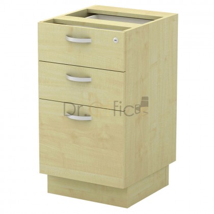 M-Q-YHP3 FIXED PEDESTAL 2 DRAWER 1 FILLING
