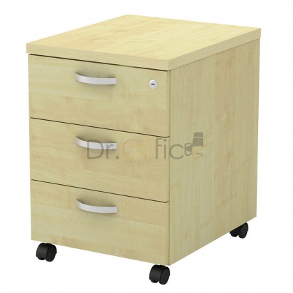 M-Q-YM3 MOBILE PEDESTAL 3 DRAWER