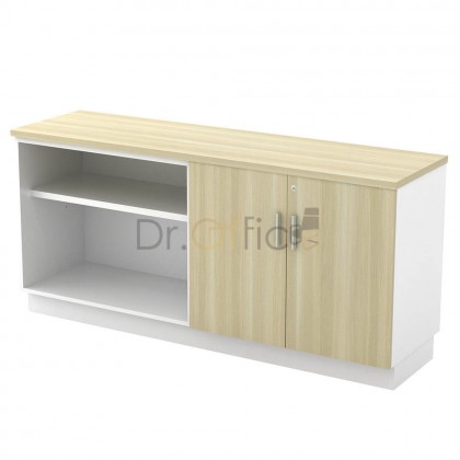 M-B-YOD7160/7180 OPEN SHELF+ SWINGING DOOR LOW CABINET