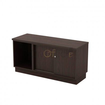 M-Q-YOS6120 OPEN SHELF + SLIDING DOOR LOW CABINET