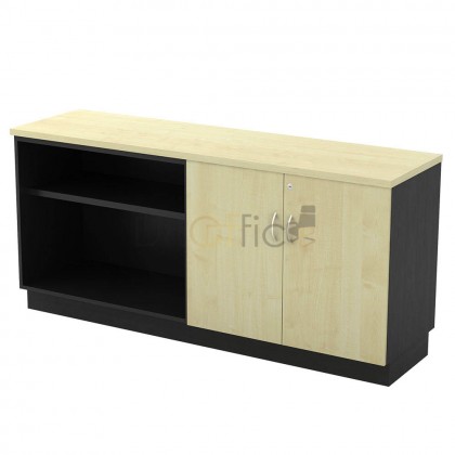 M-T-YOD7160/7180 OPEN SHELF+ SWINGING DOOR LOW CABINET