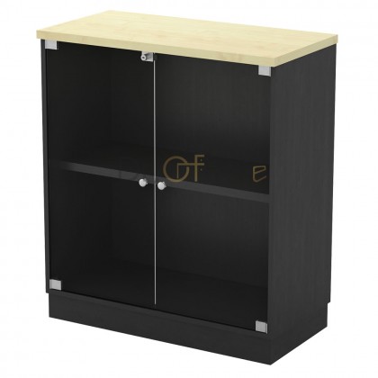 M-T-YG9 SWINGING GLASS DOOR LOW CABINET