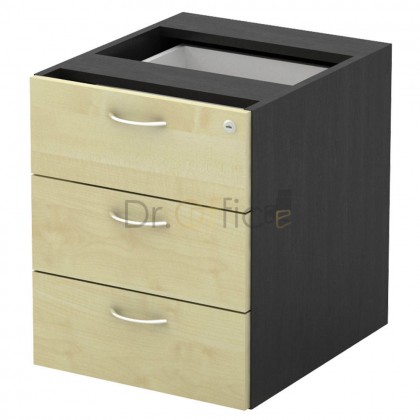 M-T-YH3 FIXED  PEDESTAL 3 DRAWER