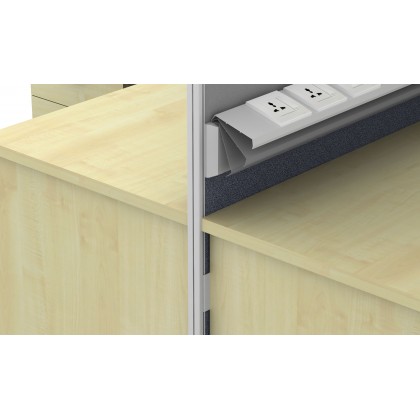 M-30-PDL-4 OFFICE PARTITON WORSTATION(4 SEATER)