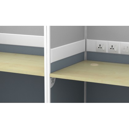 M-45-R-4 OFFICE PARTITON WORSTATION(4 SEATER)