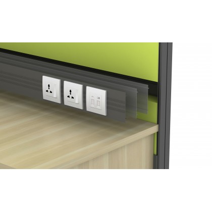 M-60-PL-2 OFFICE PARTITON WORSTATION(2 SEATER)