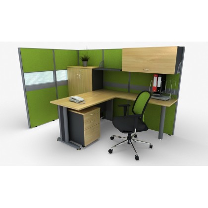 M-60-TL-1 OFFICE PARTITON WORSTATION(1 SEATER)