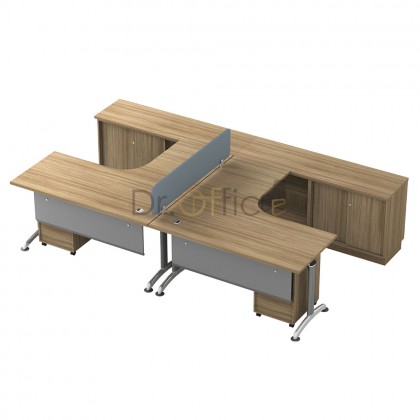 M-16-TOL-2 OFFICE PARTITON WORSTATION(2 SEATER)