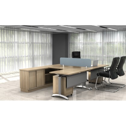 M-16-TOL-2 OFFICE PARTITON WORSTATION(2 SEATER)