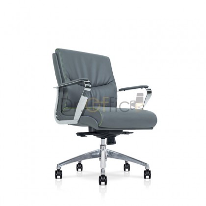 S-PRE20  LEATHER LOW BACK CHAIR
