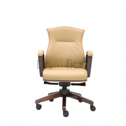 V-E2363H  LEATHER LOW BACK CHAIR
