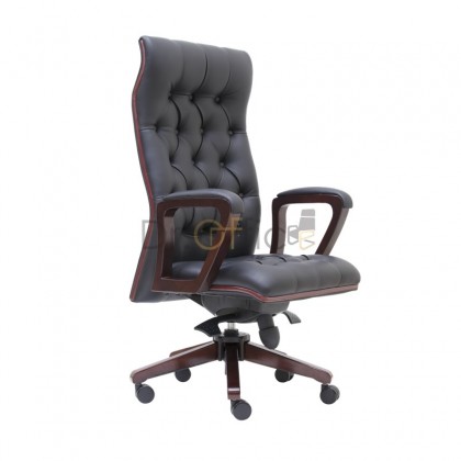 V-E2321H  LEATHER HIGH BACK CHAIR