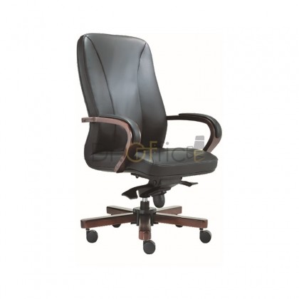 V-E2161H  LEATHER HIGH BACK CHAIR