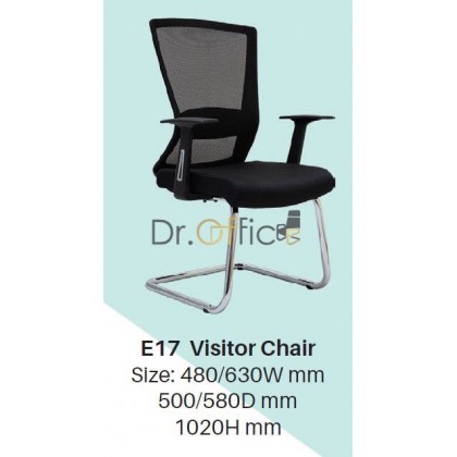 V-E17 Mesh Office Chair | Computer Chair | Medium Back Chair | Low Back Chair | Office Furniture | Kerusi Pejabat No Ratings Yet